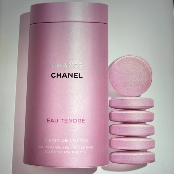 🫧🛁🫧 CHANEL CHANCE EAU TENDRE SCENTED BATH TABLETS 🛁🫧🛁 NWT 🫧🛁🫧 - Picture 15 of 16